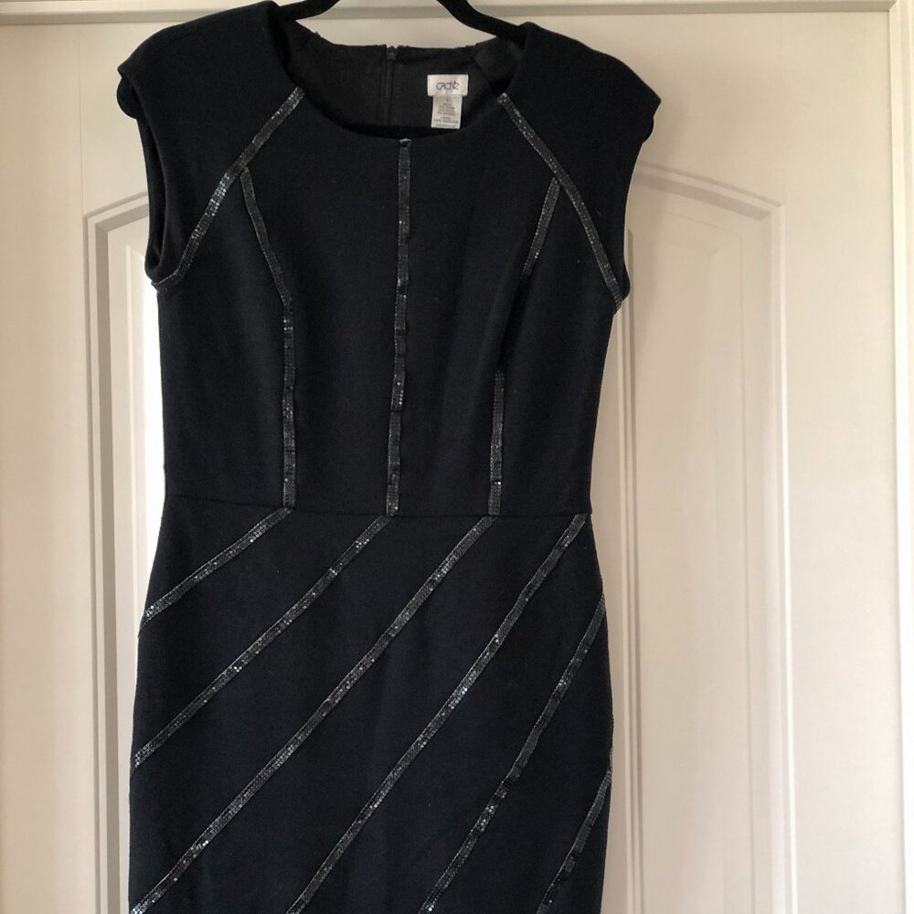 Cache Black Sheath Dress